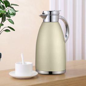 Soga 2.3L Gold Color 3-Layer Vacuum Insulated Stainless Steel Flask  Ideal for Home and office